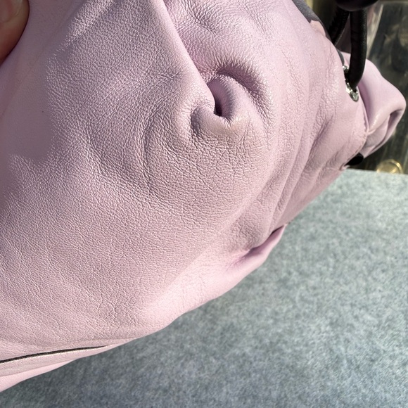 Tous Light Purple Gathered Shoulder Bag - Picture 14 of 16